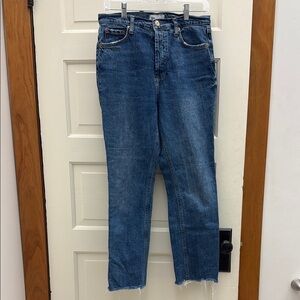 Zara Blue Straight Jeans
